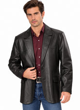 Men’s Genuine Leather Blazer MB 02