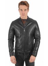 Men’s Genuine Leather Jacket MJ 19