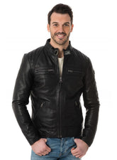 Men’s Genuine Leather Jacket MJ 20