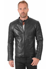 Men’s Genuine Leather Jacket MJ 30