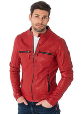 Men’s Genuine Leather Jacket MJ 31