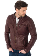 Men’s Genuine Leather Jacket MJ 32