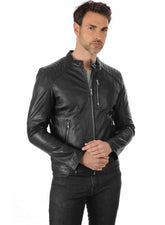Men’s Genuine Leather Jacket MJ 39
