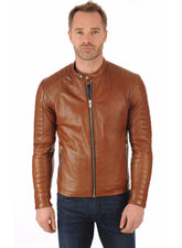 Men’s Genuine Leather Jacket MJ 40
