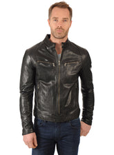 Men’s Genuine Leather Jacket MJ 07
