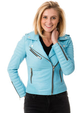 Women’s Genuine Leather Jacket WJ 04