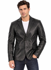 Men’s Genuine Leather Blazer MB 01