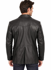 Men’s Genuine Leather Blazer MB 02