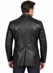 Men’s Genuine Leather Blazer MB 03