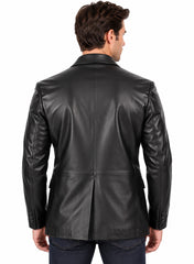 Men’s Genuine Leather Blazer MB 04