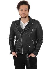 Men’s Genuine Leather Jacket MJ 05