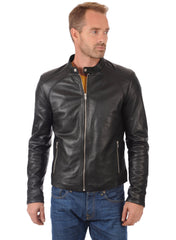 Men’s Genuine Leather Jacket MJ 08