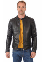 Men’s Genuine Leather Jacket MJ 08