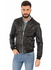 Men’s Genuine Leather Jacket MJ 09