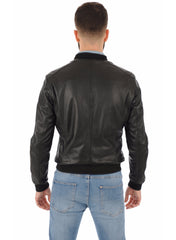 Men’s Genuine Leather Jacket MJ 09