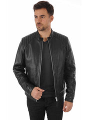 Men’s Genuine Leather Jacket MJ 12