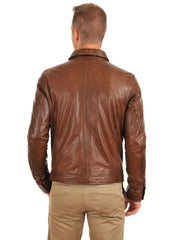 Men’s Genuine Leather Jacket MJ 15