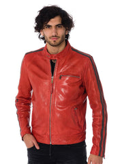Men’s Genuine Leather Jacket MJ 17