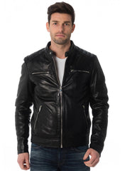 Men’s Genuine Leather Jacket MJ 18