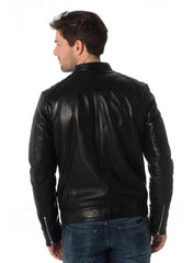 Men’s Genuine Leather Jacket MJ 18