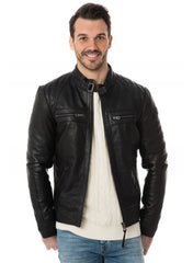 Men’s Genuine Leather Jacket MJ 20