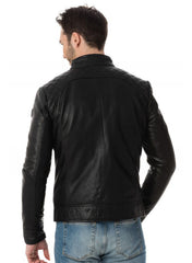 Men’s Genuine Leather Jacket MJ 20