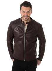 Men’s Genuine Leather Jacket MJ 21