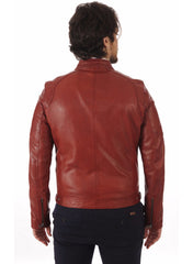Men’s Genuine Leather Jacket MJ 23