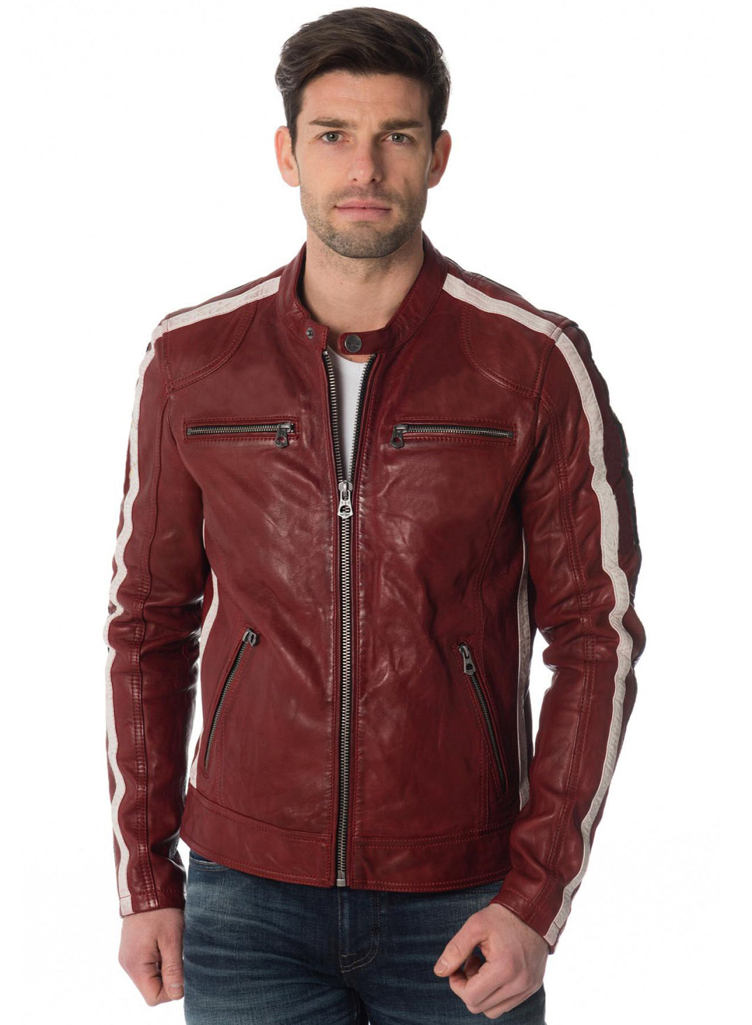 Men’s Genuine Leather Jacket MJ 24