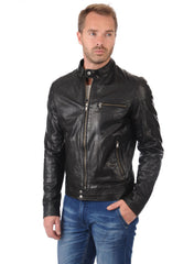 Men’s Genuine Leather Jacket MJ 28