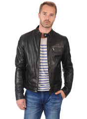 Men’s Genuine Leather Jacket MJ 28