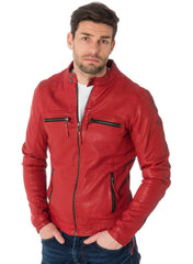 Men’s Genuine Leather Jacket MJ 31