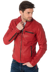 Men’s Genuine Leather Jacket MJ 31
