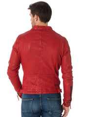 Men’s Genuine Leather Jacket MJ 31