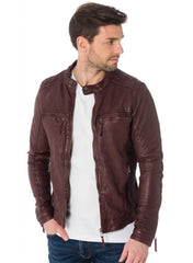 Men’s Genuine Leather Jacket MJ 32