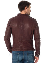 Men’s Genuine Leather Jacket MJ 32