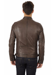Men’s Genuine Leather Jacket MJ 35