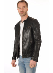 Men’s Genuine Leather Jacket MJ 36