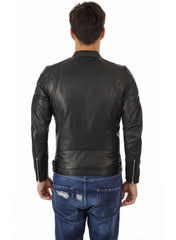 Men’s Genuine Leather Jacket MJ 37