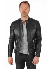 Men’s Genuine Leather Jacket MJ 38