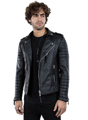Men’s Genuine Leather Jacket MJ 41