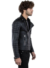 Men’s Genuine Leather Jacket MJ 41