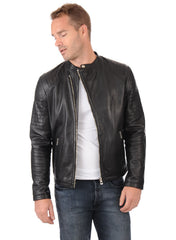 Men’s Genuine Leather Jacket MJ 42