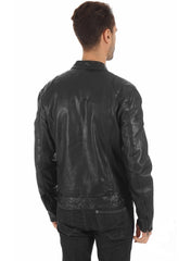Men’s Genuine Leather Jacket MJ 43