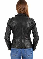 Women’s Genuine Leather Blazer WB 02