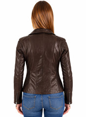 Women’s Genuine Leather Blazer WB 03