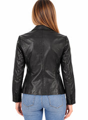 Women’s Genuine Leather Blazer WB 04