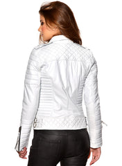 Women’s Genuine Leather Jacket WJ 02